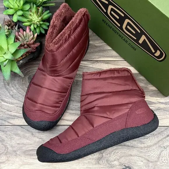 NIB Keen 10 40.5 Howser Fold Down Warm Indoor Outdoor Slip On Boots Andorra - Picture 1 of 10